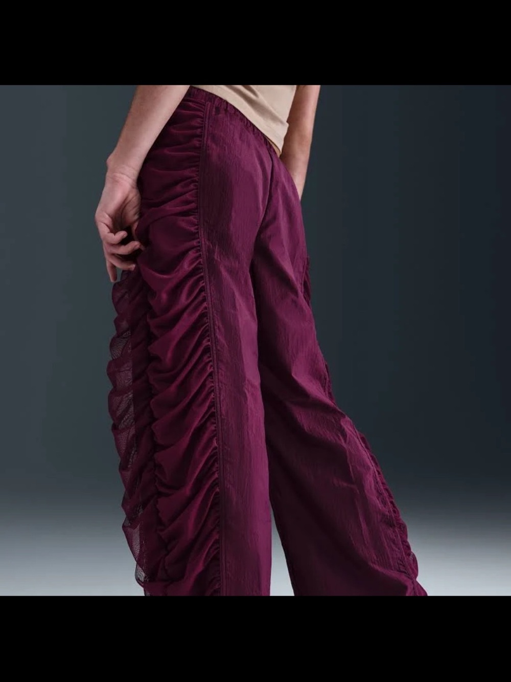 Nike Kids Ruffle Track Pants - Picture 3 of 7